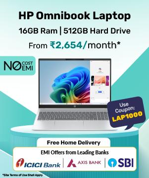 Hp Omnibook 5 Next Gen Ai , Amd Ryzen™ Ai 5 Processor, 2k Ips, 300 Nits Display with Amd Radeon™ 840m Graphics 16 Gb Lpddr5x-7500 Ram 512 Gb Ssd Hard Drive, Silver, 16-ag1037au