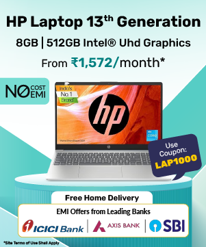 Hp Laptop 13th Generation Intel® Coretm I3 Processor,8 Gb Ddr4-3200 Mt/s (1 X 8 Gb), 512 Gb Pcie® Nvmetm M.2 Ssd, Intel® Uhd Graphics, 15-fd0637tu