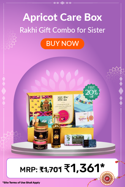 Apricot Care Box - Caring Rakhi Gift for Sister