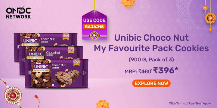 Unibic Choco Nut My Favourite Pack Cookies (900 G, Pack of 3)