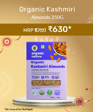 Organic Kashmiri Almonds 250g