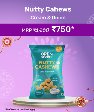 Nutty Cahews- Cream & Onion-60gms-pack of 5