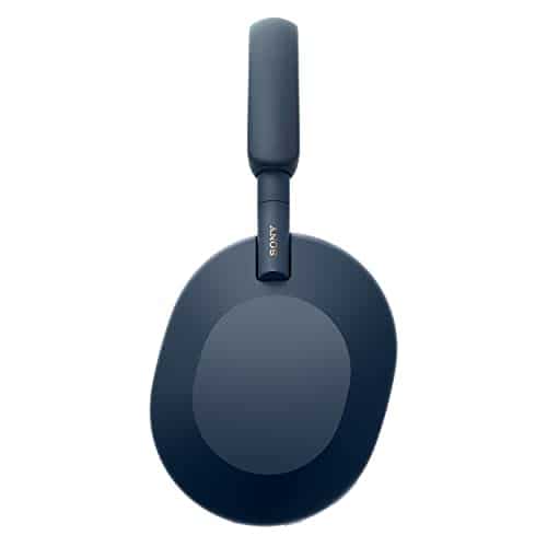 Sony WH-1000XM5 Best Active Noise Cancelling Wireless Bluetooth Over Ear Headphones with Mic for Clear Calling,Battery Life 30 Hours-Mid Night Blue Mid Night Blue / Small