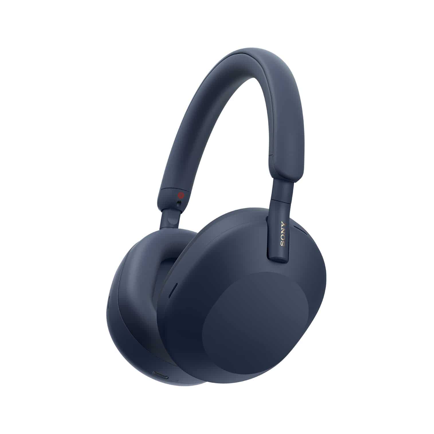 Sony WH-1000XM5 Best Active Noise Cancelling Wireless Bluetooth Over Ear Headphones with Mic for Clear Calling,Battery Life 30 Hours-Mid Night Blue Mid Night Blue / Small